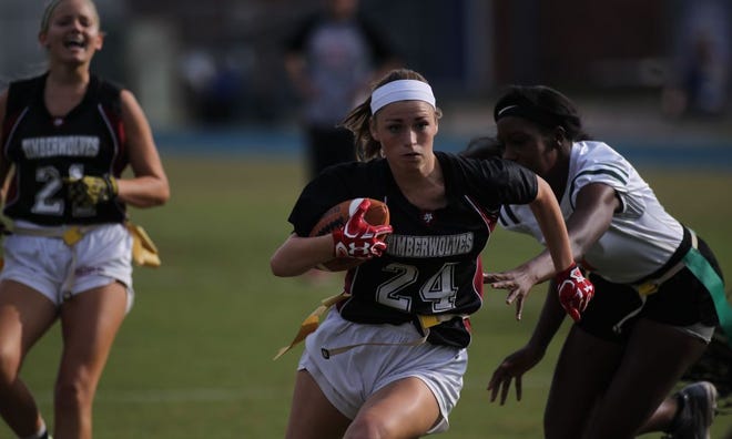 USA TODAY file photo: Florida is one of the states that sanctions girls flag football as a high school sport.