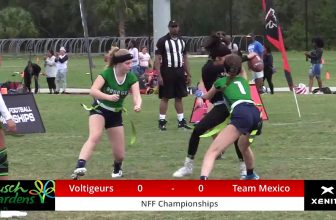 17U Girls  Flag Football Championship: Volts vs  Team Mexico (2020)