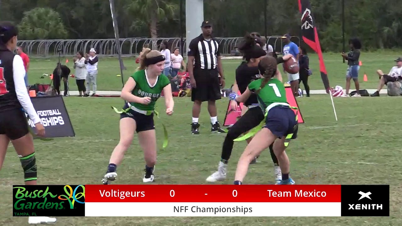17U Girls  Flag Football Championship: Volts vs  Team Mexico (2020)