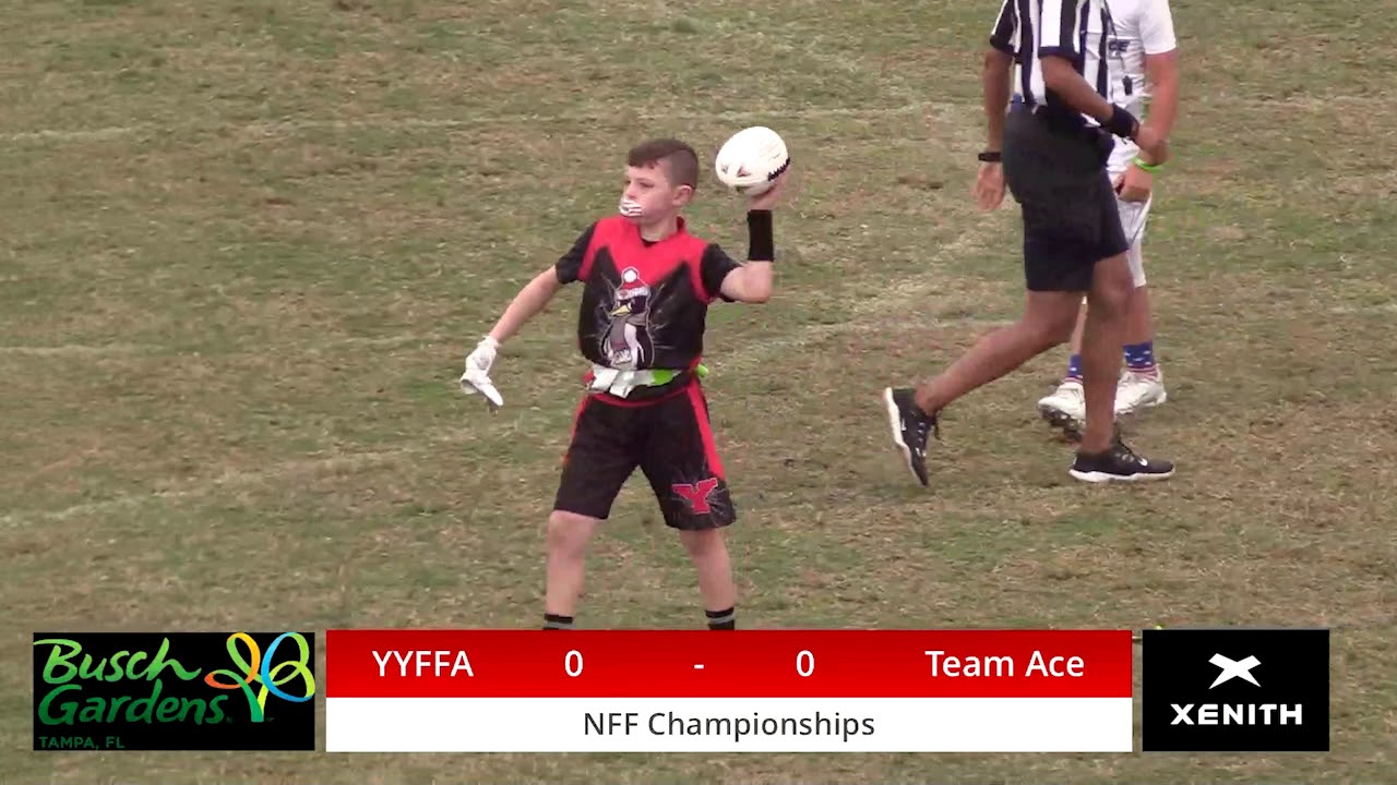9U Coed Flag Football Championship: YYFFA v Team Ace (2020)