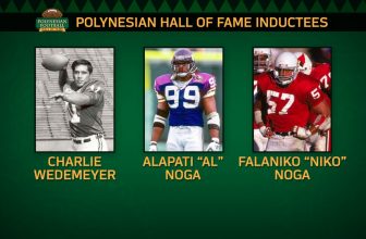 Hawaii’s Al and Niko Noga, Charlie Wedemeyer named to Polynesian Football Hall of Fame Class of 2021