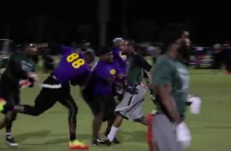 Interception with a nice move - 2016 USFTL Nationals Flag Football Tournament Highlight