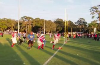 LEGIT SPINNING CATCH - 2016 USFTL Nationals Flag Football Tournament Highlight