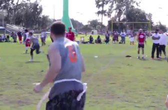 SICK ONE HANDED GRAB - 2016 USFTL Nationals Flag Football Tournament Highlight