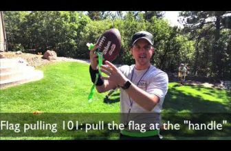 Youth Flag Football Drill - Quick Slant Pull - Flag Pulling, Shuffling, and Catching Drill