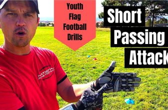 Youth Flag Football Drills | Creating a Short Passing Attack | Flag Football Drills that Work!