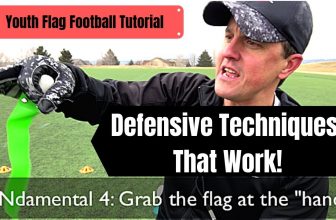 Youth Flag Football Tutorial | Defense techniques That Work | Fundamentals Strategy Formations Coach