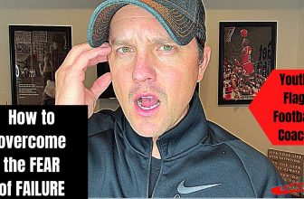 Youth Flag Football Tutorial - How to coach players to overcome their fears - Flag Football Coach