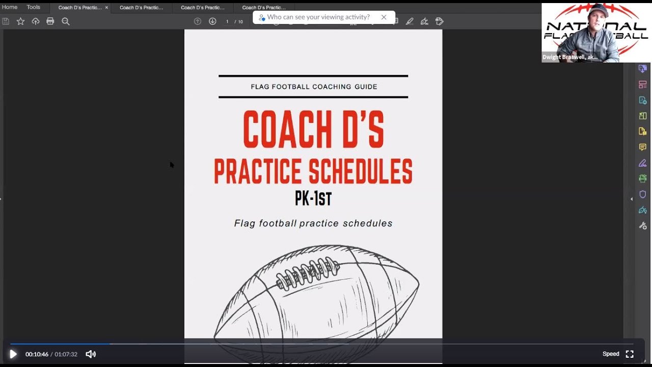 Coaches Corner with Dwight Braswell, ask "Coach D" from Flag Football with Coach D