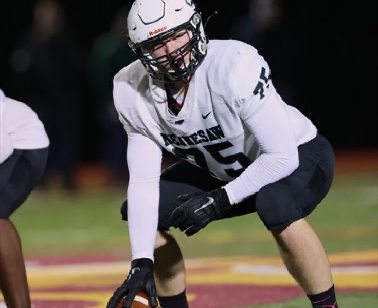 West Virginia Offers Big, Strong 2023 Offensive Lineman Connor Lew