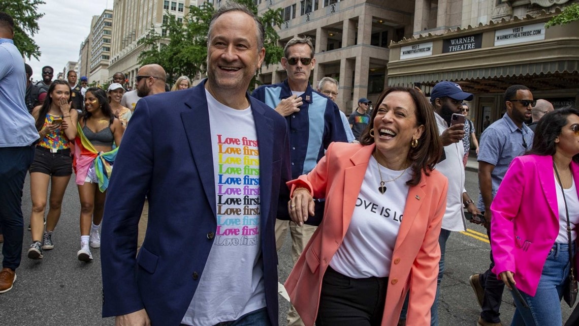 Kamala Harris Becomes First Sitting Vice President to Take Part in a ...