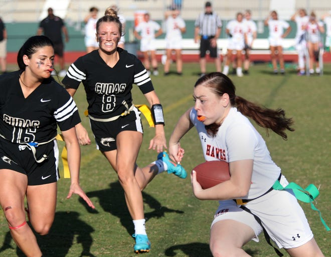 Spruce Creek defeated New Smyrna Beach for the third time this season in the semifinals of the District 3-2A flag football tournament.