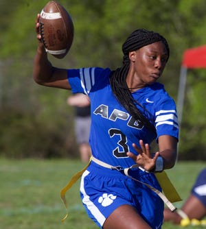 FAMU DRS, Godby, Chiles, Rickards, Jefferson County, Lincoln, Leon, Florida High, and Madison County flag football teams competed in the 2022 Capital City Classic from April 1-2, at FSU Rec SportsPelx.