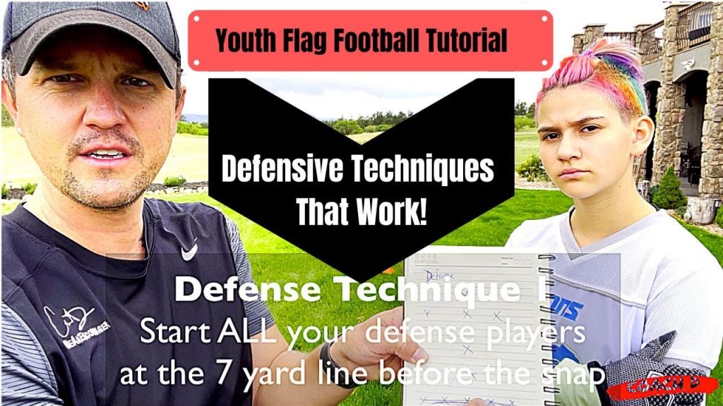 Youth Flag Football Tutorial | More Defense techniques That Work | Fundamentals Strategy Coach