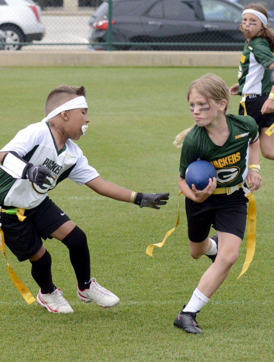 Green Bay Packers hosted an NFL FLAG Regional Tournament Saturday, June 25, 2022. Games were played on Ray Nitschke Field and in the Don Hutson Center.  Forty-eight teams and 480 plays from across the Midwest participated.