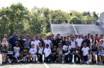 Photos: Saints, McDonald's hold pop-in practice with NORD youth flag football - NewOrleansSaints.com