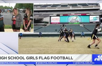 Eagles Support High School Girls Flag Football League - NBC 10 Philadelphia