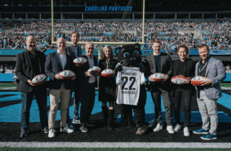Carolina Panthers join forces with Bundesliga club Eintracht Frankfurt to promote NFL football and the Panthers throughout Germany