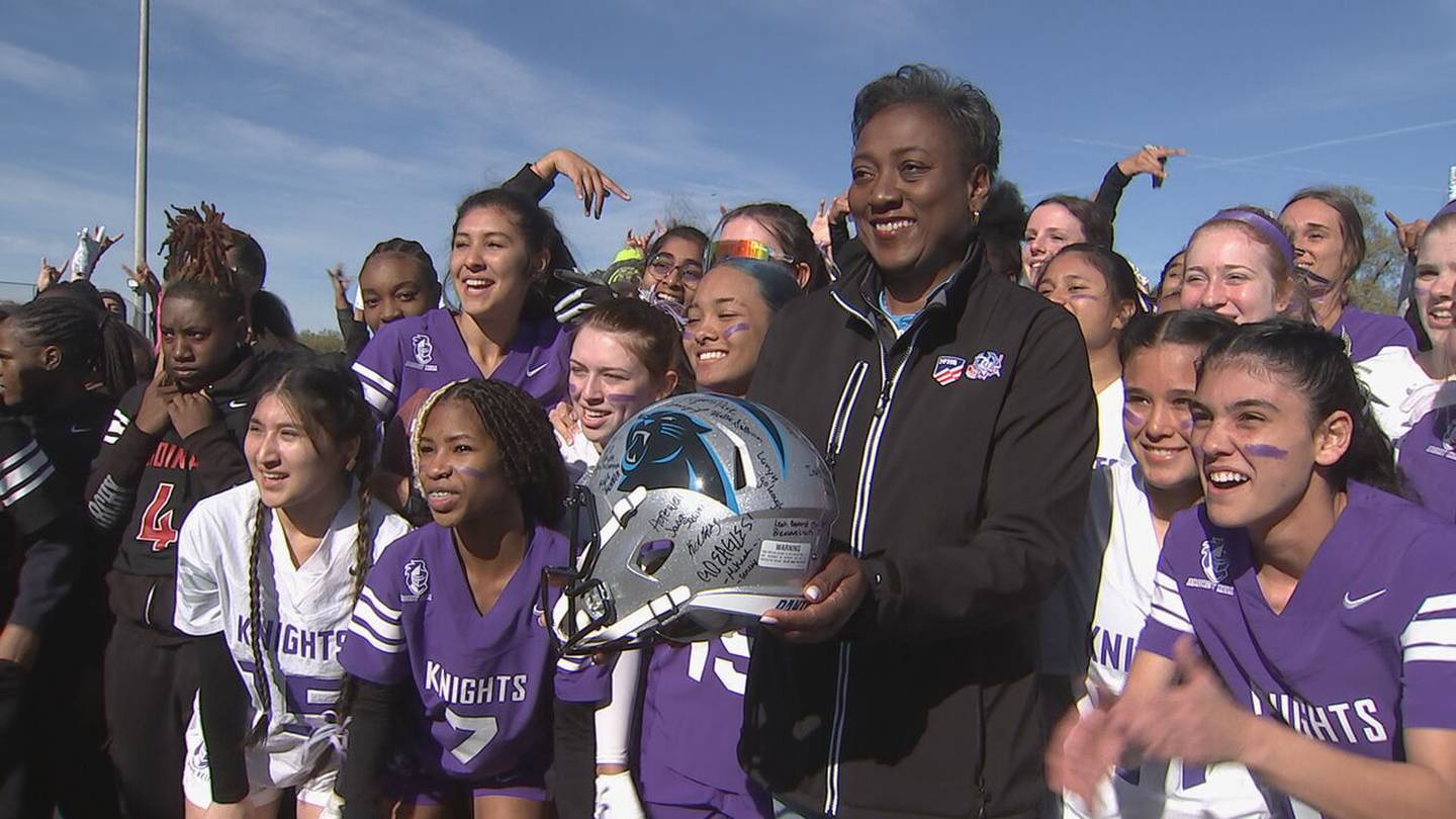 Carolina Panthers and Charlotte Mecklenburg Schools Launch Girls