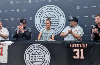Albertville athlete Faith Burden earns scholarship to play college flag football, Signs NIL deal