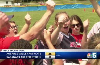AuSable Valley blanks Saranac Lake in girls' flag football match