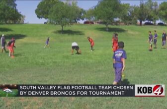 Denver Broncos pick South Valley flag football team to travel to DC