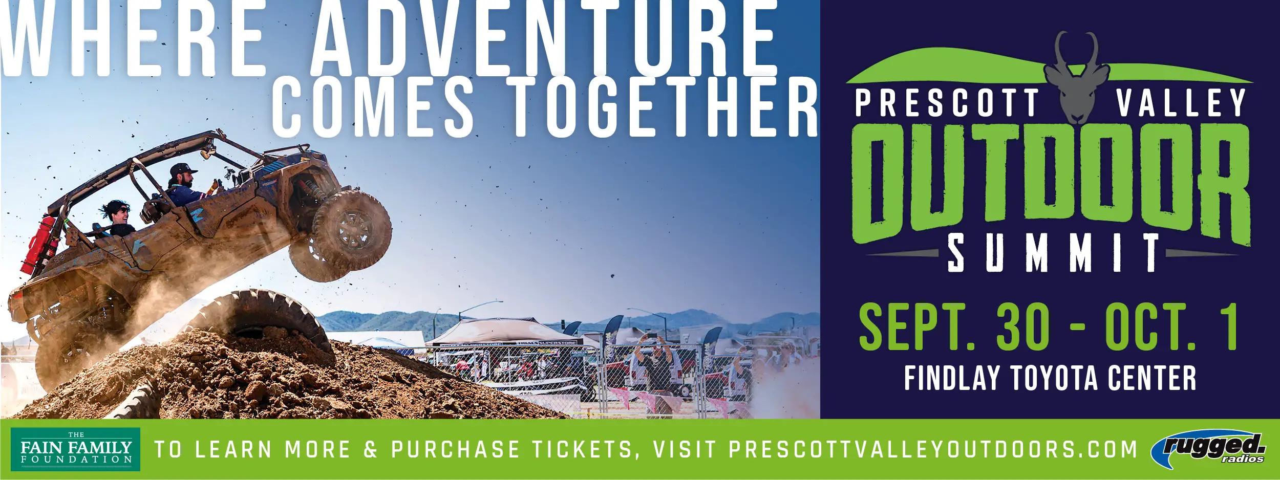 Prescott Valley Outdoor Summit Top banner ad
