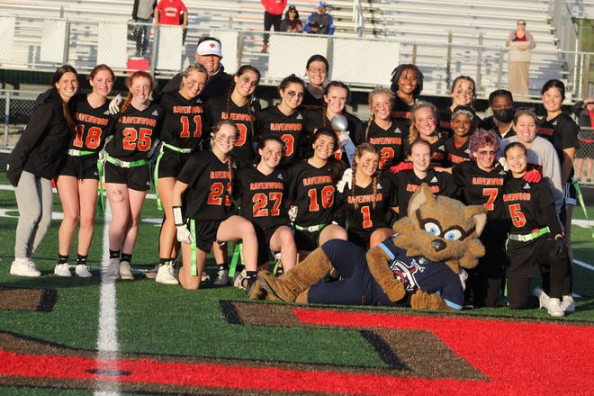 Ravenwood's girls flag football team defeated Summit 20-6 to win its second straight Williamson County Girls Flag Football Championship.