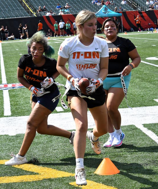 Cincinnati Bengals host jamboree to bring flag football to local