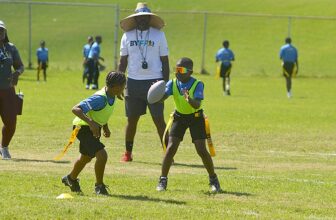 A GREAT START - The Bahamas Youth Flag Football League (BYFFL) season began on the fields opposite the original Thomas A Robinson national stadium over the weekend.