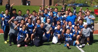 Termination X players and Minneapolis Hmong police celebrate victory over Saint Paul FSU