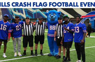 Micah Hyde, Buffalo Bills Crash Girls Flag Football Tournament!