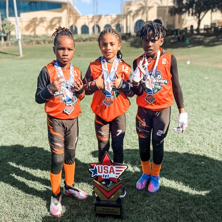 Focus Elite Flag Football Celebrates Successful World Championship Of