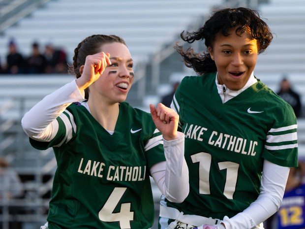 Photos from girls flag football, March 29, 2024. (Brian Fisher For The News-Herald)