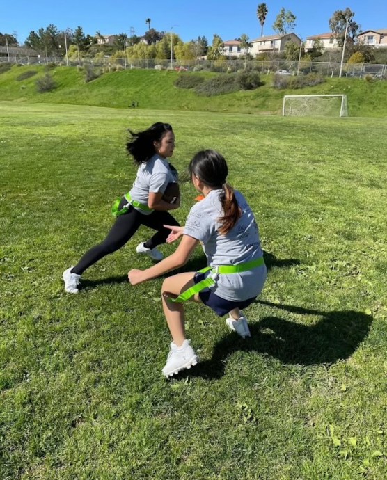 Valencia Girls Flag Football 1 on 1