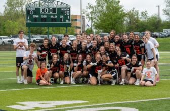 Brighton Fields Undefeated Team in Girls' Flag Football