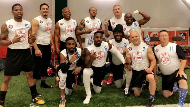 The Mean Machine from Nashville has advanced to the final eight in the American Flag Football League.