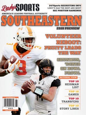 Lindy's Sports 2018 Southeastern Preview magazine