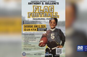 Free youth flag football tournament being held at American International College