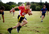 11 Primary Schools from in and around Inverness take part in flag football tournament organised by Highland Wildcats at Bught Park