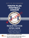 City youth flag football reopening