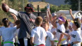 Atlanta Falcons teach youth flag football clinic in Livingston – NBC Montana
