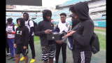 Jacksonville youth football teams practice on TIAA Bank Field