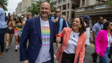 Kamala Harris Becomes First Sitting Vice President to Take Part in a Pride Event