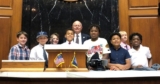 Lawmaker honors youth flag football team |