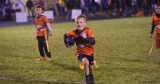 Little Libby Loggers football entertains at halftime
