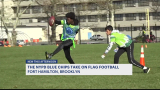 NYPD Blue Chips go head-to-head in flag football at Fort Hamilton Army Base