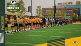 Packers host Salute to Service flag football tournament