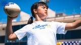 Rams & Nike host girls flag football clinics across LA for Women’s History Month